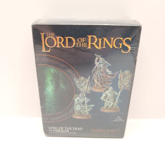 Lord of the Rings King of the Dead and Heralds Games Workshop Table Game Figure - Picture 1 of 7